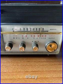 TRIO vacuum tube radio Showa retro working product vintage from Japan