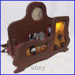 TeleVian Vintage Vacuum Tube Radio With Custom Exterior Cabinet Fully Restored 3