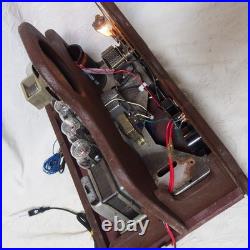 TeleVian Vintage Vacuum Tube Radio With Custom Exterior Cabinet Fully Restored 3