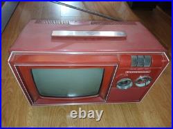 Teledyne Packard Bell Telivison Vintage Tube 1971. Red Tested Working