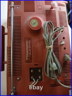 Teledyne Packard Bell Telivison Vintage Tube 1971. Red Tested Working