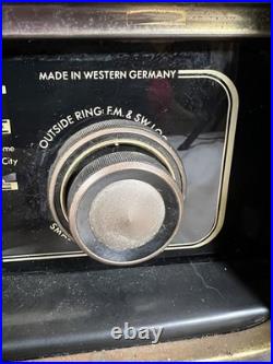 Telefunken Operette 6 Tube Radio Vintage Superheterodyne Hi-fi-system