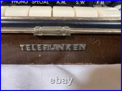 Telefunken Operette 6 Tube Radio Vintage Superheterodyne Hi-fi-system