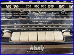 Telefunken Operette 6 Tube Radio Vintage Superheterodyne Hi-fi-system