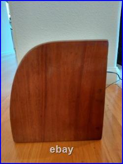 Teletone Vintage AM Tube Radio Wooden Case Tested Works