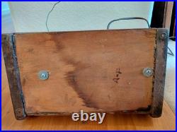 Teletone Vintage AM Tube Radio Wooden Case Tested Works
