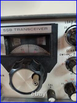 Tempo One Ham Radio SSB Transceiver Japan VTG No Tubes Parts Repair Only