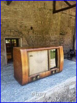 Tesla 55 C vintage wooden radio, 1955 wooden case Nikola Tesla radio receiver