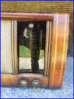 Tesla 55 C vintage wooden radio, 1955 wooden case Nikola Tesla radio receiver