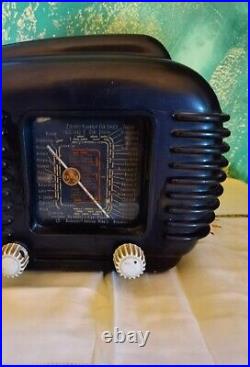 Tesla Talisman 308U bakelite radio, vintage 1950's radio, rare bakelite radio