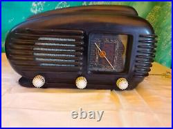 Tesla Talisman 308U bakelite radio, vintage 1950's radio, rare bakelite radio