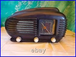 Tesla Talisman 308U bakelite radio, vintage 1950's radio, rare bakelite radio