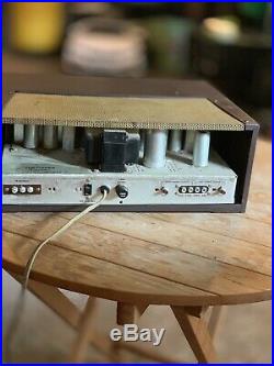 The Fisher Model KM-60 Stereo FM Radio Vacuum Tube Tuner Vintage
