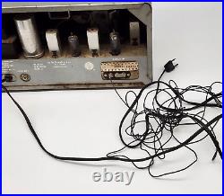 The Hallicrafters Co Model S-107 Vintage Short Wave Tube Radio Receiver