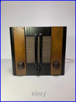 Three-tube Vacuum Tube Radio Antique Am Radio Receiver Vintage Electronics