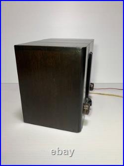 Three-tube Vacuum Tube Radio Antique Am Radio Receiver Vintage Electronics