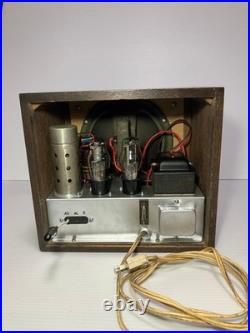 Three-tube Vacuum Tube Radio Antique Am Radio Receiver Vintage Electronics