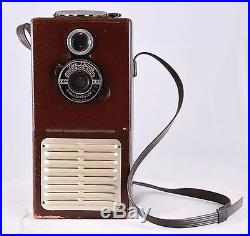 Tom Thumb Camera Radio 1948 Vintage Antique Novelty Tube AM Radio
