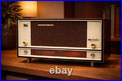 Toshiba Kakko-HS Tube Radio Vintage Antique Wooden Home Audio Tabletop Model JP