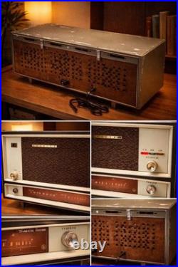 Toshiba Kakko-HS Tube Radio Vintage Antique Wooden Home Audio Tabletop Model JP