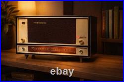 Toshiba Kakko-HS Tube Radio Vintage Antique Wooden Home Audio Tabletop Model JP