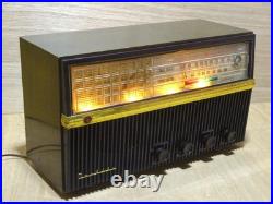 Toshiba Mazda 7RA-32 Vacuum Tube Radio with Box Vintage Tested Japan JP Toshiba Mazda 7RA-32 Vacuum Tube Radio with Box Vintage Tested Japan JP