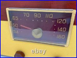 Toshiba Mazda Wooden Tube Radio Vintage Retro Working Showa Era Japan