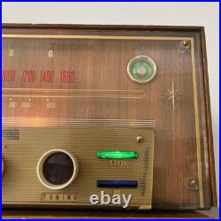 Toshiba Vacuum Tube Radio Speaker Set Vintage Working Condition Antique Audio