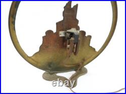 Tower Castle Speaker for Vintage Antique 1920's Tube Radio (works, needs cone)