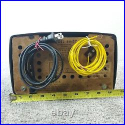 Travler Model 46-37 Tube Radio AM Mini Bakelite MCM Trav-ler Vintage Working