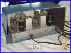 Turquoise Blue Model #412 GE Vintage Tube Radio Turquoise Blue Model #412 GE Vintage Tube Radio