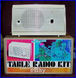 UNBUILT Graymark 510 vintage vacuum 5 tube AM radio receiver electronic kit set