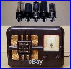 UNBUILT Knight RANGER vintage vacuum 5 tube AM radio receiver electronic kit set