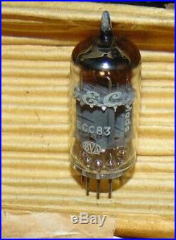 VERY Rare Nos Nib G. E. C ECC83 B339 12AX7 VINTAGE Tube BRITISH Mullard Excellent