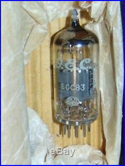 VERY Rare Nos Nib G. E. C ECC83 B339 12AX7 VINTAGE Tube BRITISH Mullard Excellent