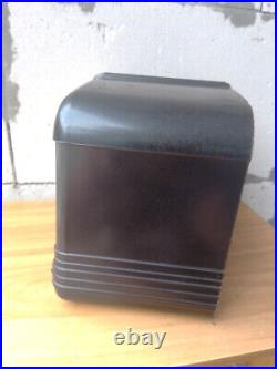 VERY Rare Vintage Soviet Tube Bakelite Radio VORONEZH USSR 1960