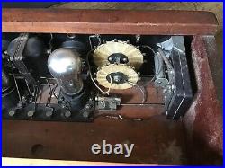 VINTAGE 1920s CROSLEY ACE TYPE 3B REGENERATIVE RECEIVER TUBE RADIO UNTESTED