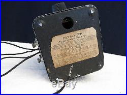 VINTAGE 1920s CROSLEY PUP OLD MUSUEM QUALITY ANTIQUE MINI RADIO 1 TUBE RECEIVER