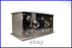 VINTAGE 1920s KODEL VERY RARE SELDOM SEEN MARCONI ERA OLD ANTIQUE 4 TUBE RADIO