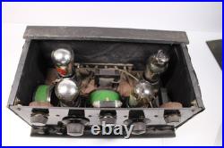 VINTAGE 1920s KODEL VERY RARE SELDOM SEEN MARCONI ERA OLD ANTIQUE 4 TUBE RADIO