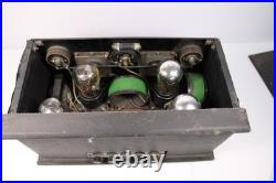 VINTAGE 1920s KODEL VERY RARE SELDOM SEEN MARCONI ERA OLD ANTIQUE 4 TUBE RADIO