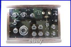 VINTAGE 1920s MARCONI ERA OLD FEDERAL 61 EXCELLENT ANTIQUE TUBE RADIO RECEIVER