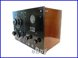 VINTAGE 1920s OLD ANTIQUE NEAR MINT WESTINGHOUSE RADIO RECEIVER WITH TUBES