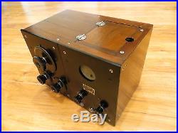 VINTAGE 1920s OLD ANTIQUE NEAR MINT WESTINGHOUSE RADIO RECEIVER WITH TUBES