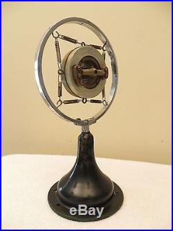 VINTAGE 1920s OLD CARBON DOUBLE BUTTON WESTERN ELECTRIC ANTIQUE MICROPHONE