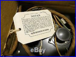VINTAGE 1920s OLD GEM MINT RCA RADIOLA VIRGIN NEVER USED RADIO AMPLIFIER