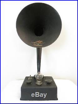 VINTAGE 1920s OLD MAGNAVOX AMPLIFIED WESTERN ELECTRIC TUBE RADIO HORN SPEAKER