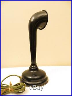 VINTAGE 1920s OLD MINIATURE FEDERAL ANTIQUE RADIO HORN SPEAKER TESTED & WORKING