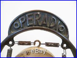 VINTAGE 1920s OLD OPERADIO PRE DEPRESSION ERA ANTIQUE RADIO MICROPHONE