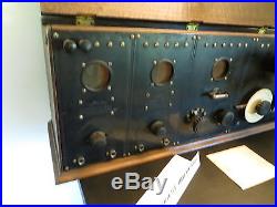 Vintage 1922 Deforest Old Inter-panel Antique Radio Tube Amplifier Receiver